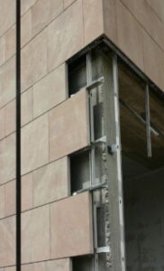 عکس اجرای سرامیک خشک نما