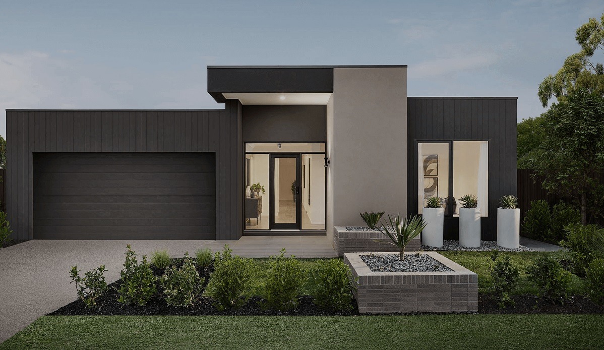 نمای ارزان برای یک طبقه