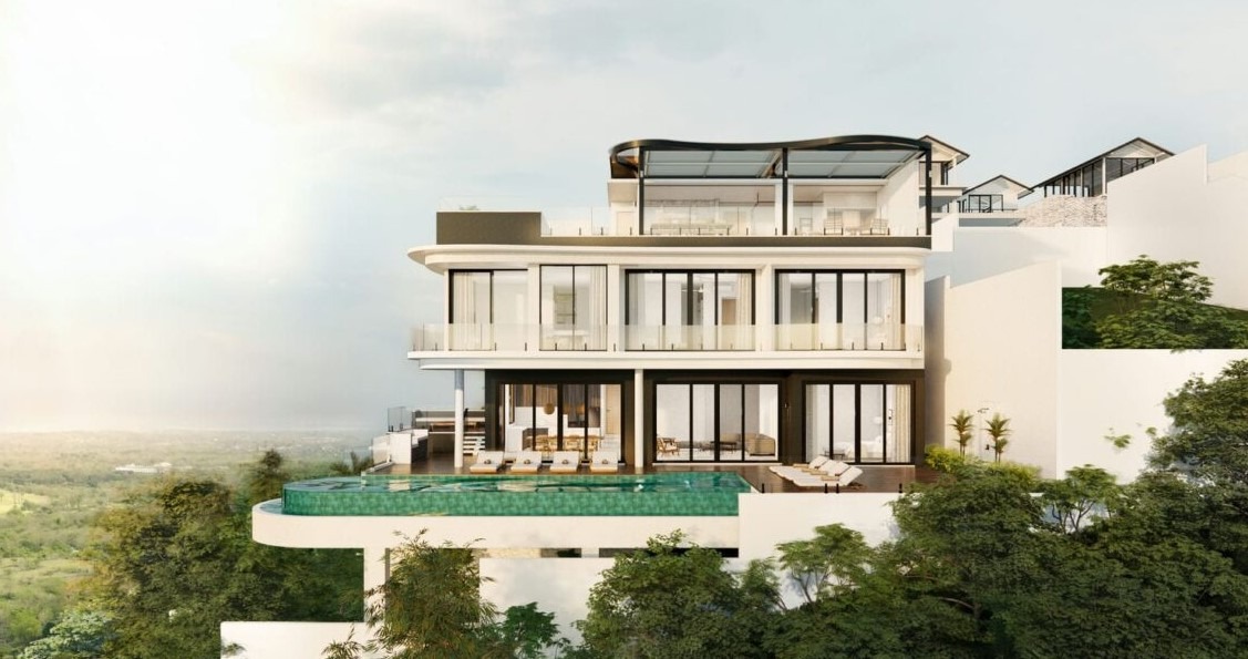 نمای ارزان و شیک برای ویلا