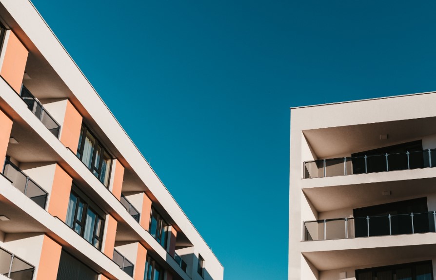 نمای شیک آپارتمان